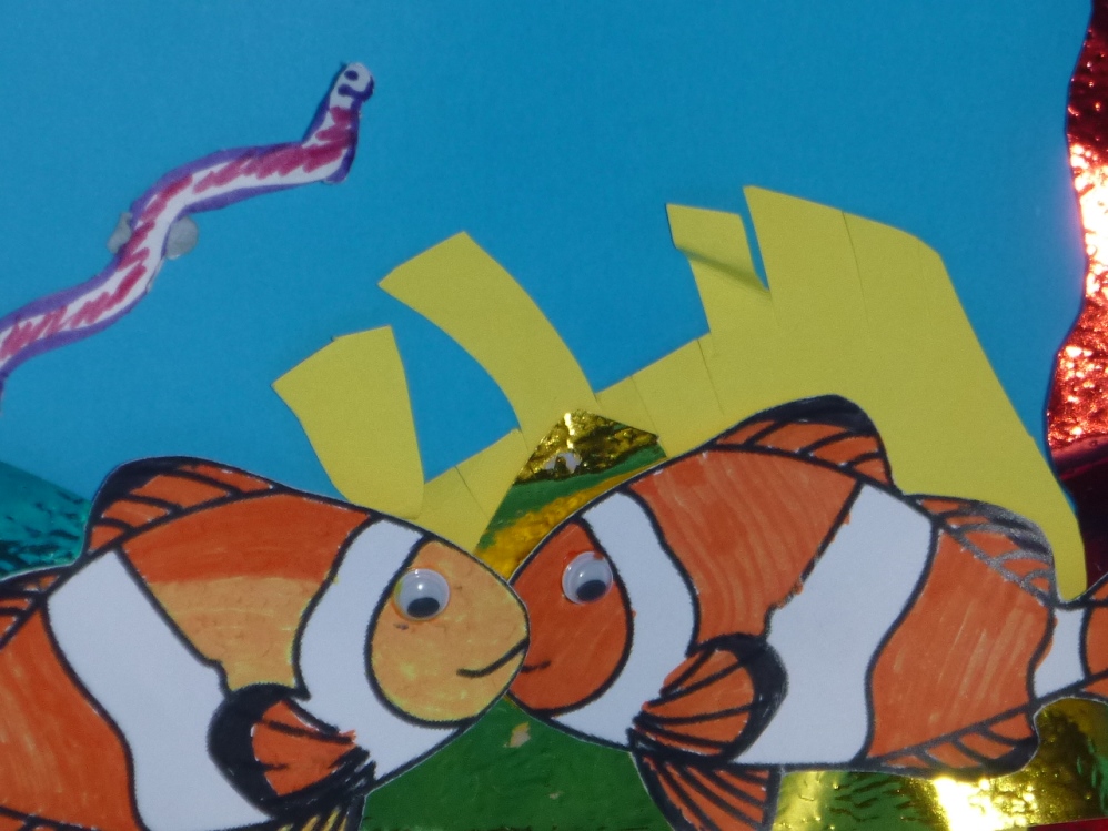 Drawing of Clownfish